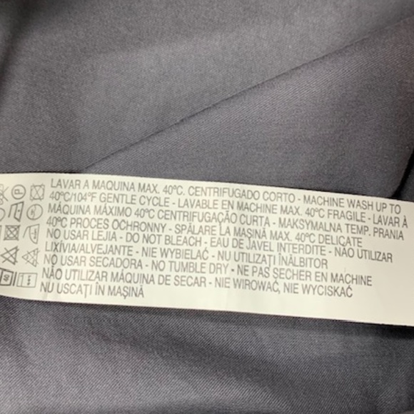 Zara Man Black Label Gray Slim Fit Button Up Shirt - Picture 8 of 8